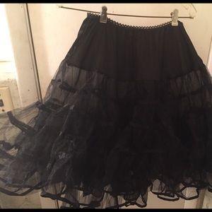 Black tutu